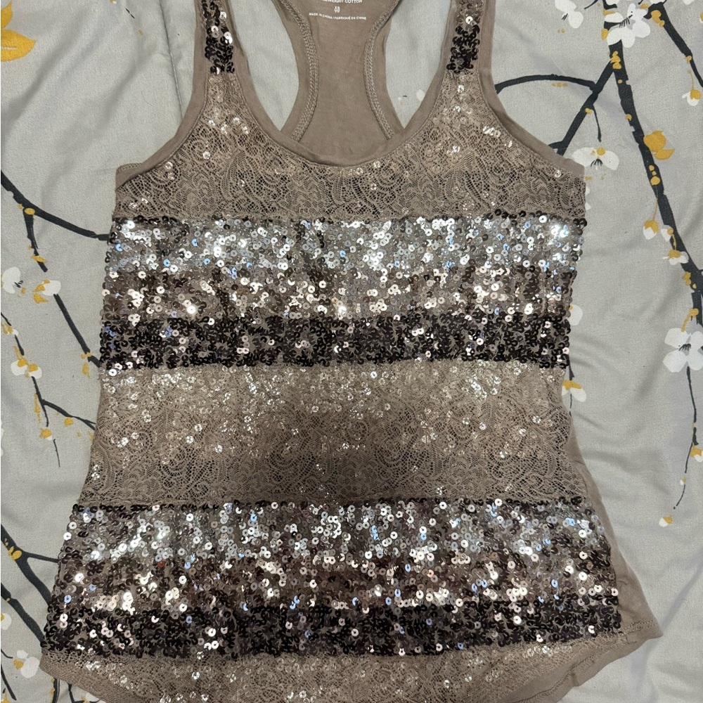 Bundle of three Sequin Tank Tops!